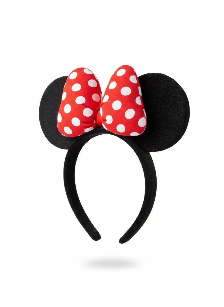 Minnie Mouse Model Peluş Taç