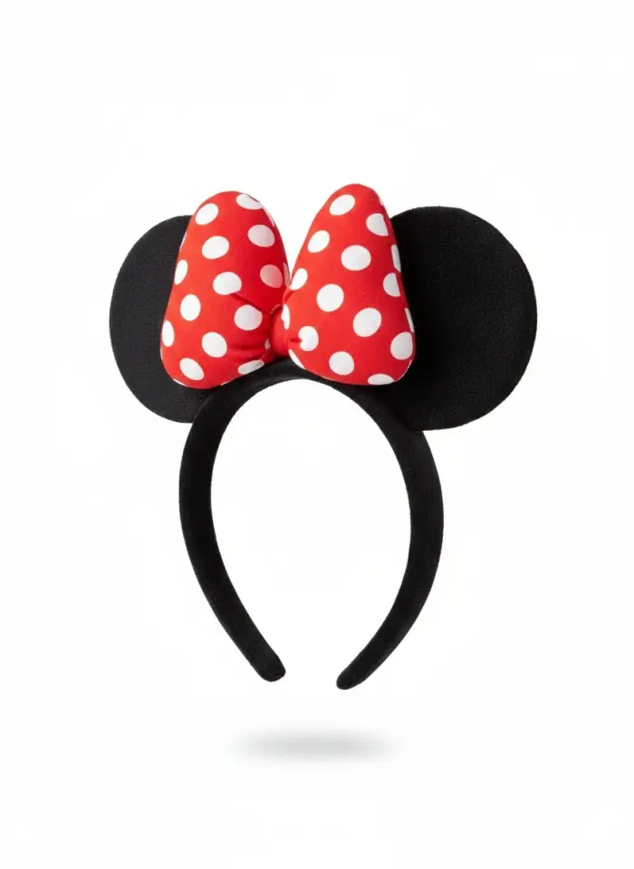Minnie Mouse Model Peluş Taç