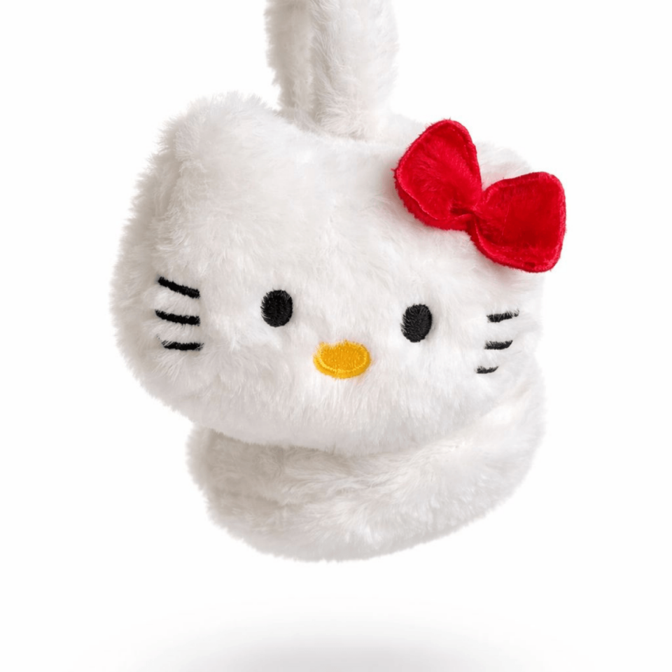 Hello Kitty Model Peluş Kız Çocuk Kışlık Kulaklık