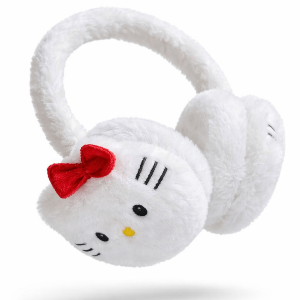 Hello Kitty Model Peluş Kız Çocuk Kışlık Kulaklık